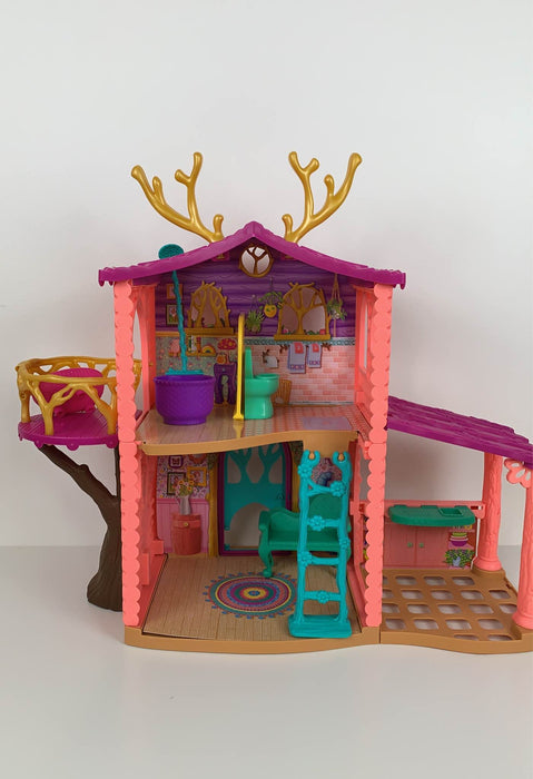 used Enchantimals Cozy Deer House Playset