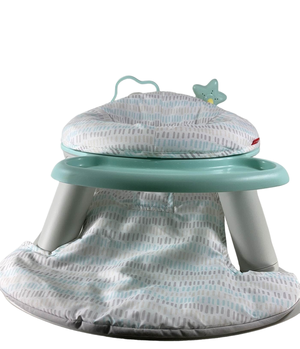 secondhand Skip Hop 2-in-1 Sit-up Activity Baby Chair, Silver Cloud Lining