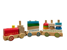 used Toys R Us Wooden Stacking Train