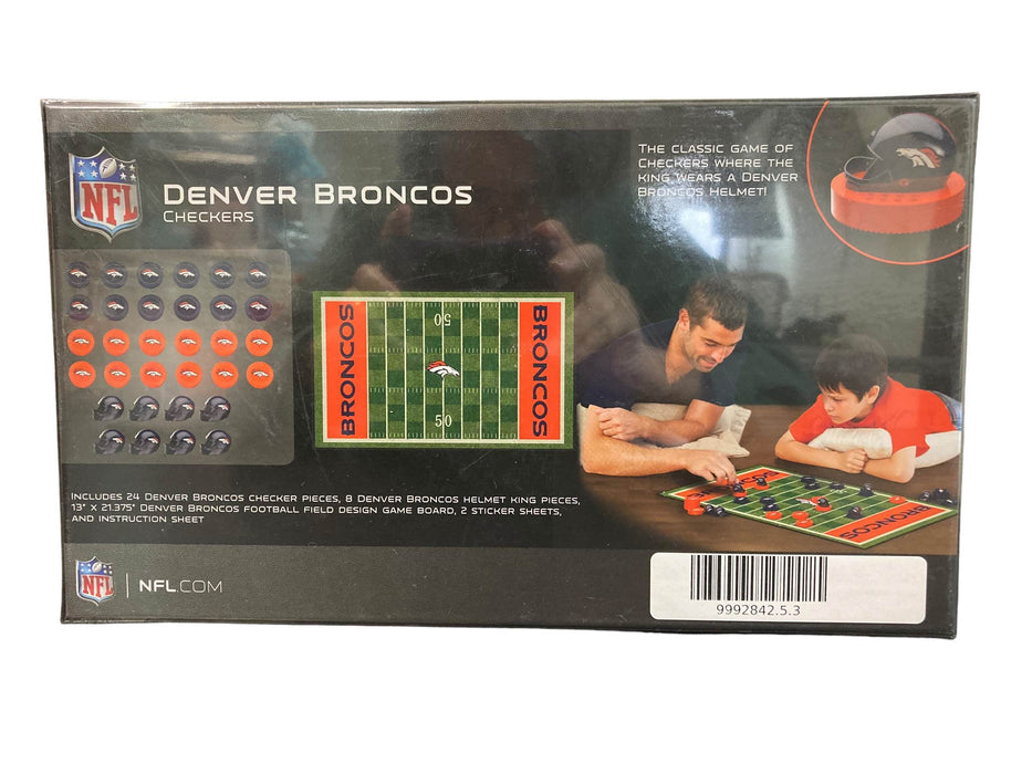 secondhand Masterpieces NFL Denver Broncos Checkers