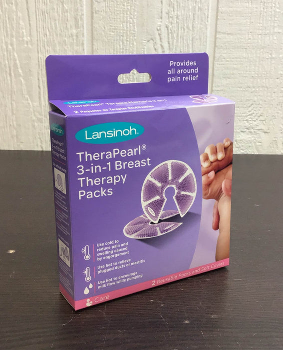 used Lansinoh Therapearl 3-in-1 Breast Therapy Packs