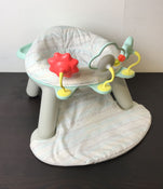 used Skip Hop 2-in-1 Sit-up Activity Baby Chair, Silver Cloud Lining