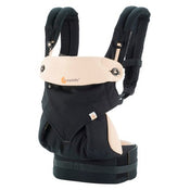 secondhand Ergobaby Four Position 360 Baby Carrier, Black/Tan