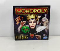 used Hasbro Monopoly Disney Villains Board Game