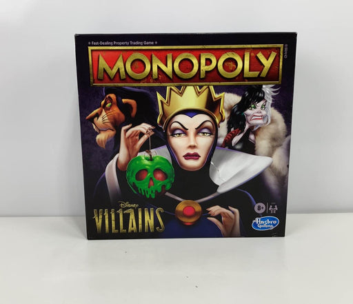 used Hasbro Monopoly Disney Villains Board Game