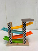 secondhand Top Bright Wooden Car Ramp Race Track