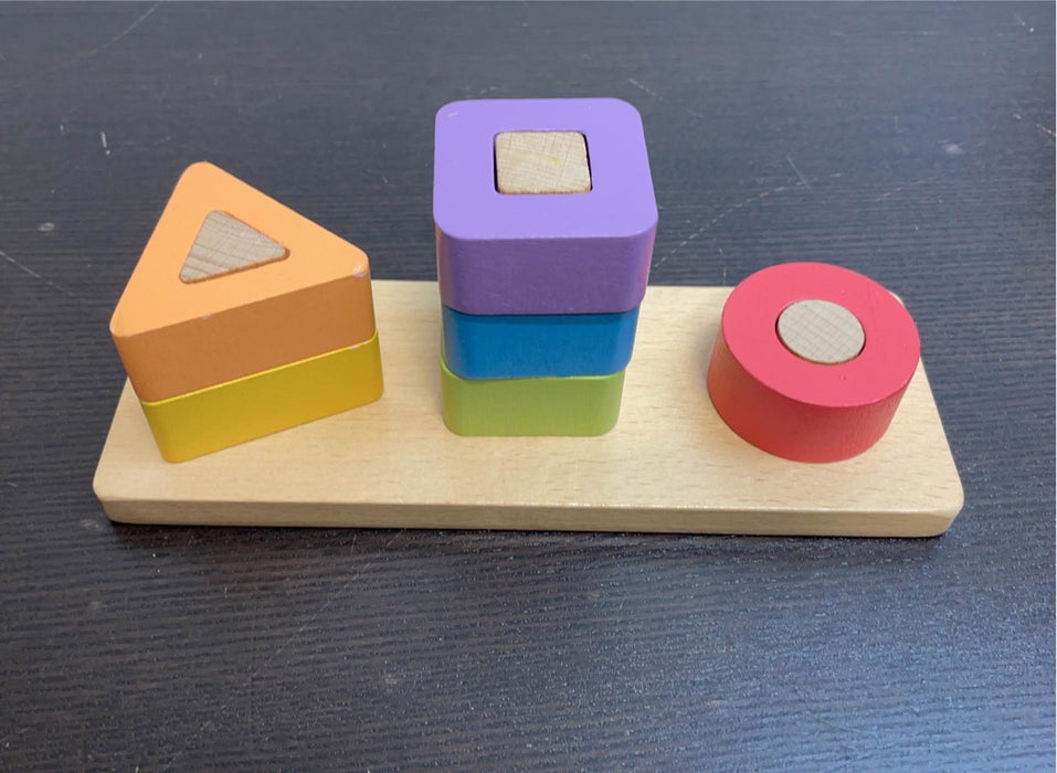 used KiwiCo Wooden Stacking Toy