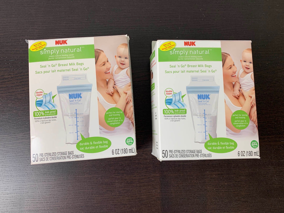 secondhand NUK Breastmilk Storage Bags