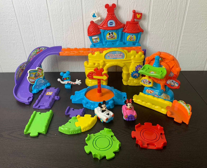 used VTech Go! Go! Smart Wheels Mickey Mouse Magical Wonderland