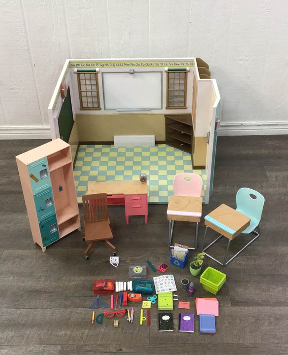 used Our Generation Awesome Academy School Room