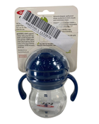 secondhand OXO Tot Transitions Soft Spout Sippy Cup with Removable Handles, Navy