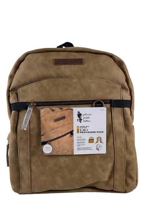 used Petunia Pickle Bottom 2-in-1 Provisions Breast Pump Backpack, Brioche