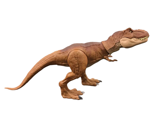 used Jurassic World Thrash N Throw Tyrannosaurus Rex Figure