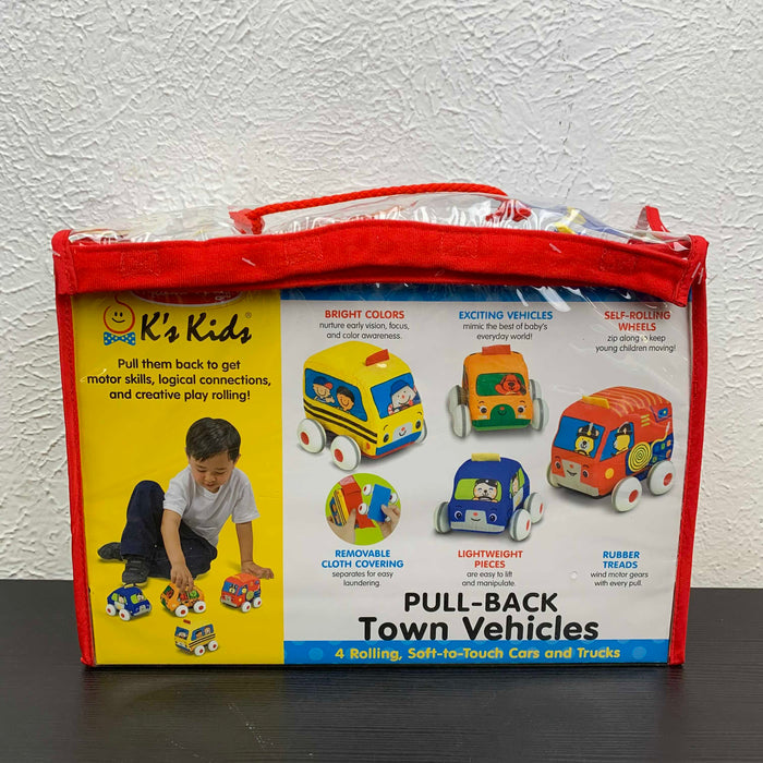 Shop Melissa & Doug K’s Kids Pull-Back Vehicle Set at GoodBuy Gear