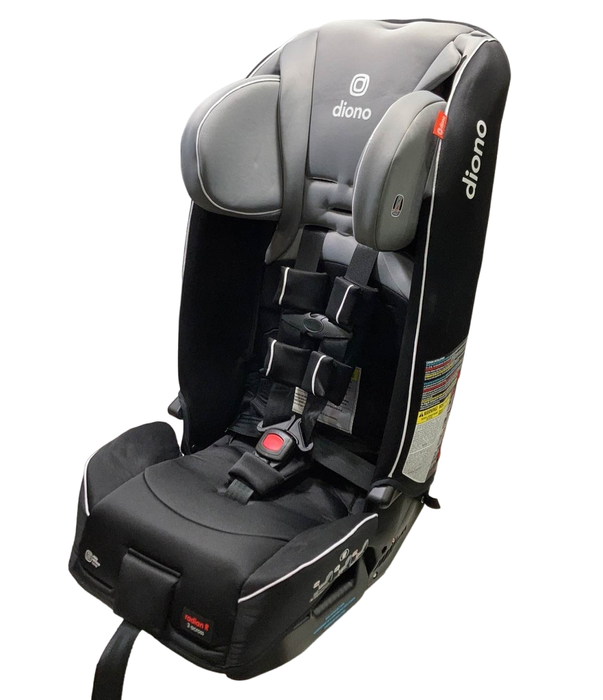 used Diono Radian 3RXT Convertible Car Seat, 2022, Black Gray