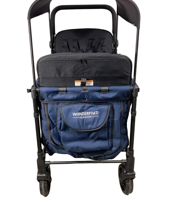 used Wonderfold W4 Multifunctional Quad Stroller Wagon, 2021, Noble Navy