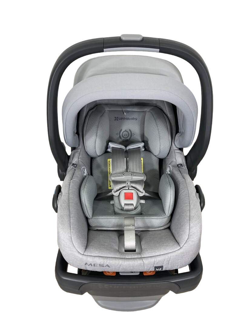 uppababy mesa specifications UPPAbaby MESA V2 Infant Car Seat, 2022, Stella (Grey Melange)