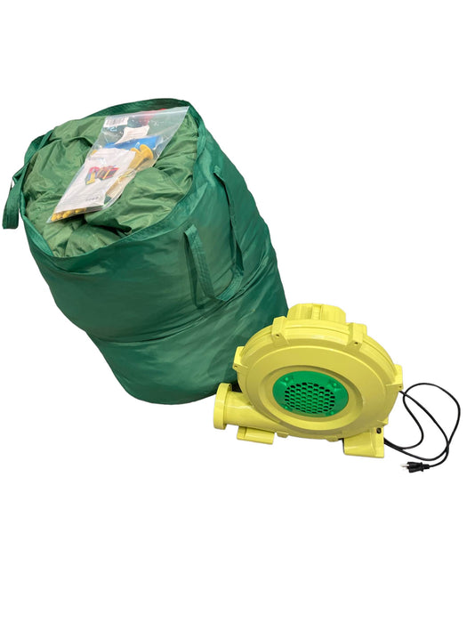 used Costway Multi-Color Mighty Inflatable Bounce House Castle Jumper Moonwalk Bouncer with 735-Watt Blower