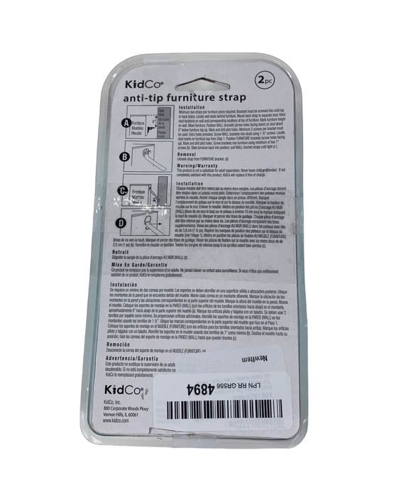 Shop KidCo Anti-tip Furniture Strap at GoodBuy Gear