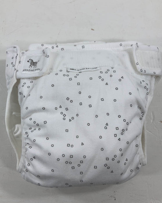 Shop Smart Nappy NextGen Hybrid Cloth Diaper Cover, Size 3 12-25 lbs Grey Confetti at GoodBuy Gear