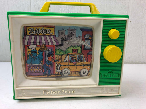 Shop Fisher Price Vintage Sesame Street Music Box TV at GoodBuy Gear