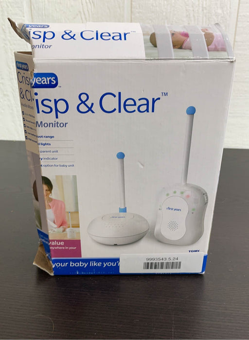 used The First Years Crisp And Clear Baby Monitor