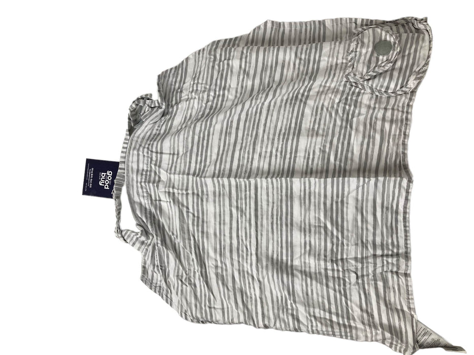 Shop Boppy Nursing Cover, Grey Watercolor Stripe at GoodBuy Gear