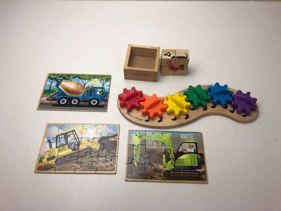 used BUNDLE Wooden Puzzles