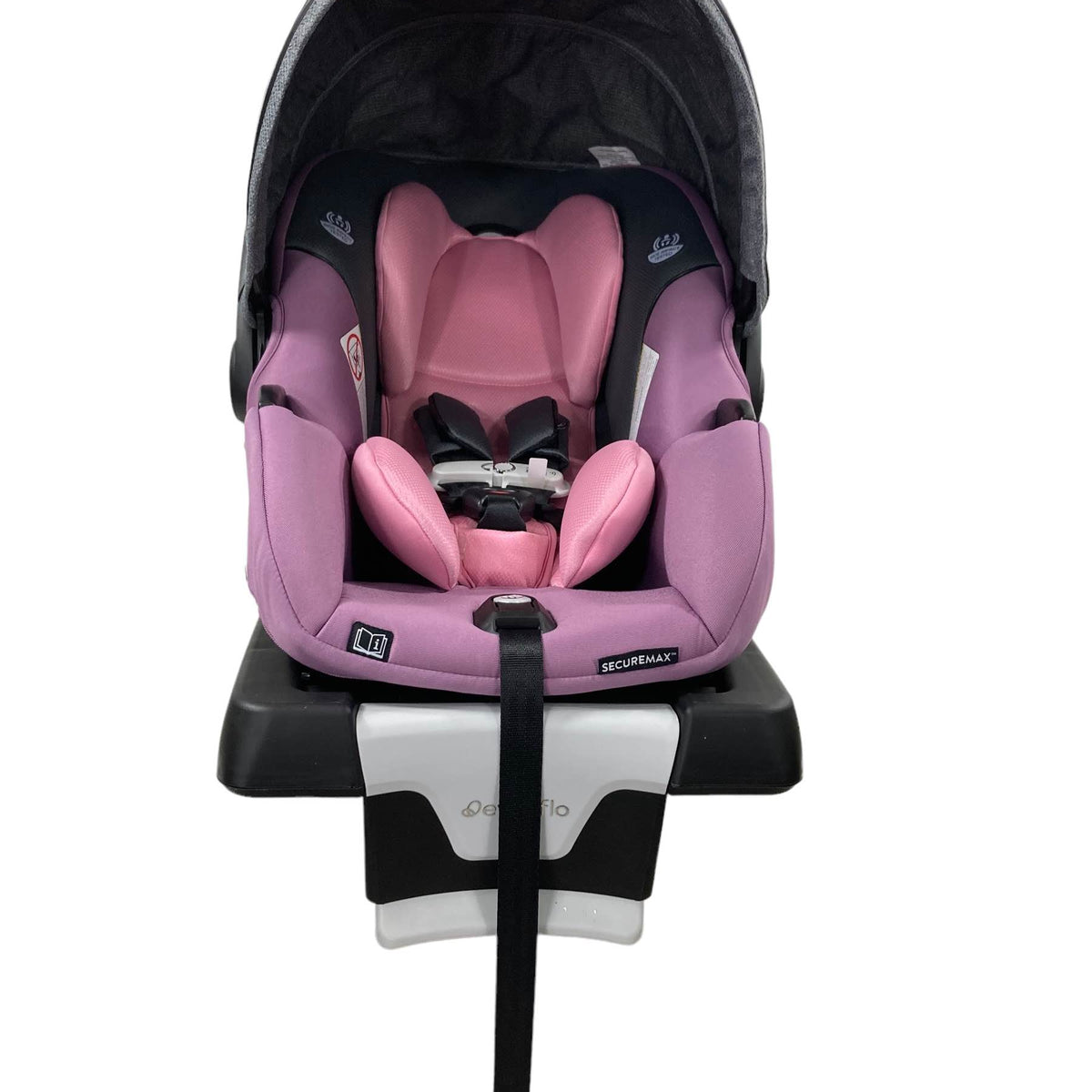 Evenflo Gold Securemax Infant Car Seat With SensorSafe And SafeZone Lo