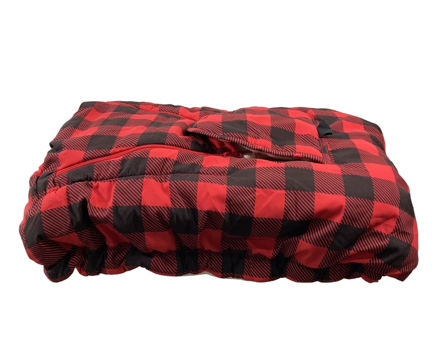 secondhand Jolly Jumper Arctic Infant Carseat Cover, Red Checker