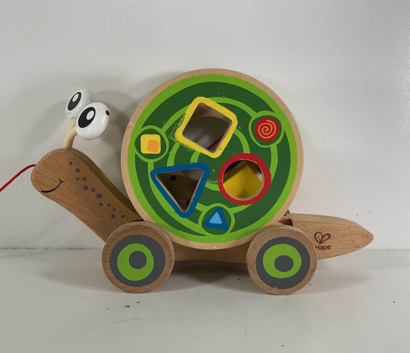 secondhand Hape Walk-A-Long Snail