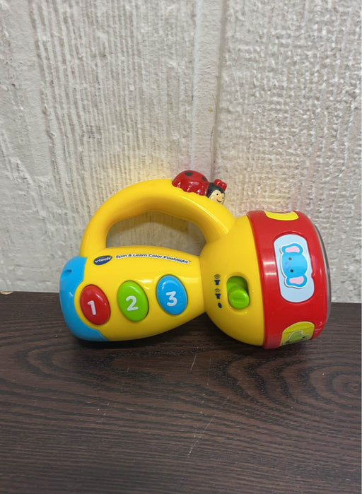 used VTech Spin & Learn Color Flashlight