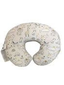 used Boppy Nursing and Infant Support Luxe Pillow, sketch slate gray