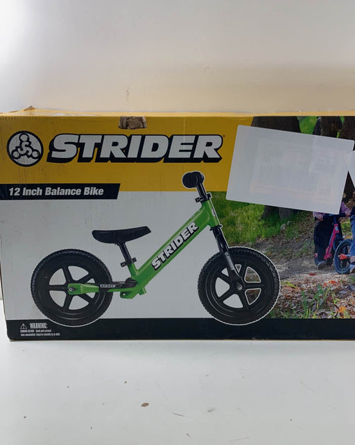 used Strider Balance Bike 12 Sport, Green