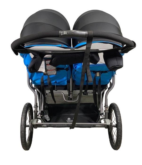 Joovy Zoom X2 Double Jogging Stroller, 2022, Glacier