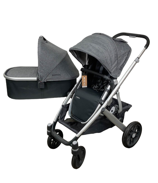 secondhand UPPAbaby VISTA Stroller, Jordan (Grey Melange), 2019