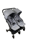 Shop Mompush Lithe Double Stroller, 2022, Grey at GoodBuy Gear