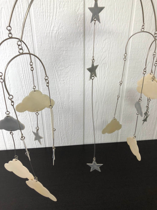 secondhand West Elm Stars & Clouds Ceiling Mobile