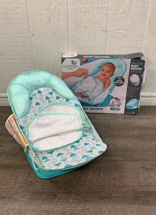 used Summer Infant Deluxe Bath Sling