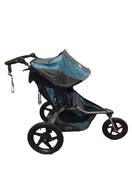 secondhand BOB Revolution Flex Single Jogging Stroller, 2018, Teal