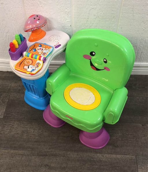 used Fisher Price Laugh & Learn Song & Story Learning Chair