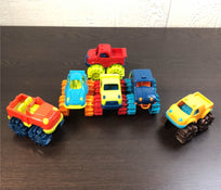 used BUNDLE Toy Vehicles, -Battat Monster Trucks