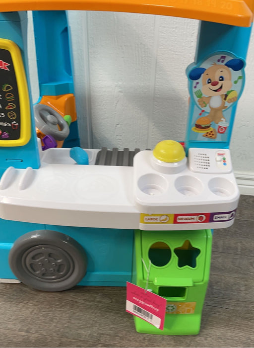 secondhand Fisher Price Laugh And Learn Servin’ Up Fun Food Truck