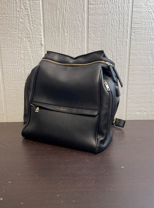 Shop Mia + Sophia Leather Diaper Bag Backpack at GoodBuy Gear