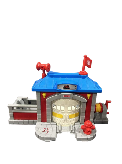 secondhand Fisher Price Geotrax Rescue Station