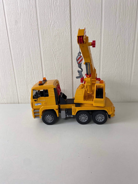 secondhand Bruder MAN TGA Crane Truck