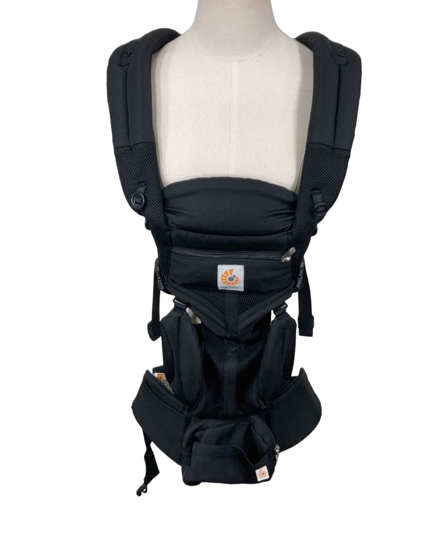 Ergobaby Omni 360 Cool Air Mesh Baby Carrier, Onyx Black