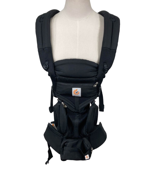 used Ergobaby Omni 360 Cool Air Mesh Baby Carrier, Onyx Black