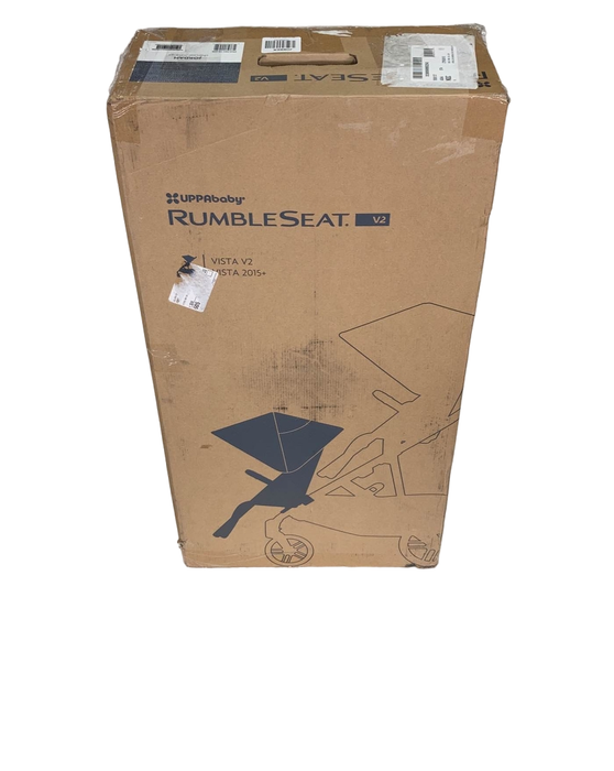 used UPPAbaby VISTA RumbleSeat V2, 2015+, Jordan (Charcoal Melange), 2022