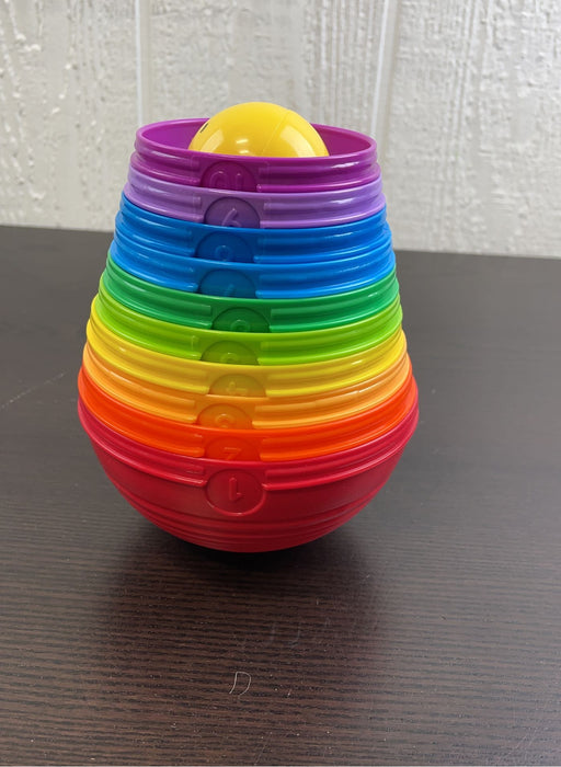 used Fisher Price Brilliant Basics Stack And Roll Cups